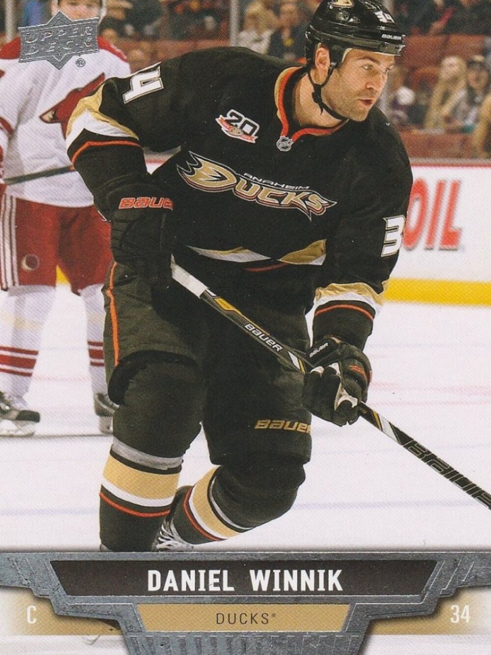 Daniel Winnik - 2013/2014 Upper Deck Series 2 Hockey Card